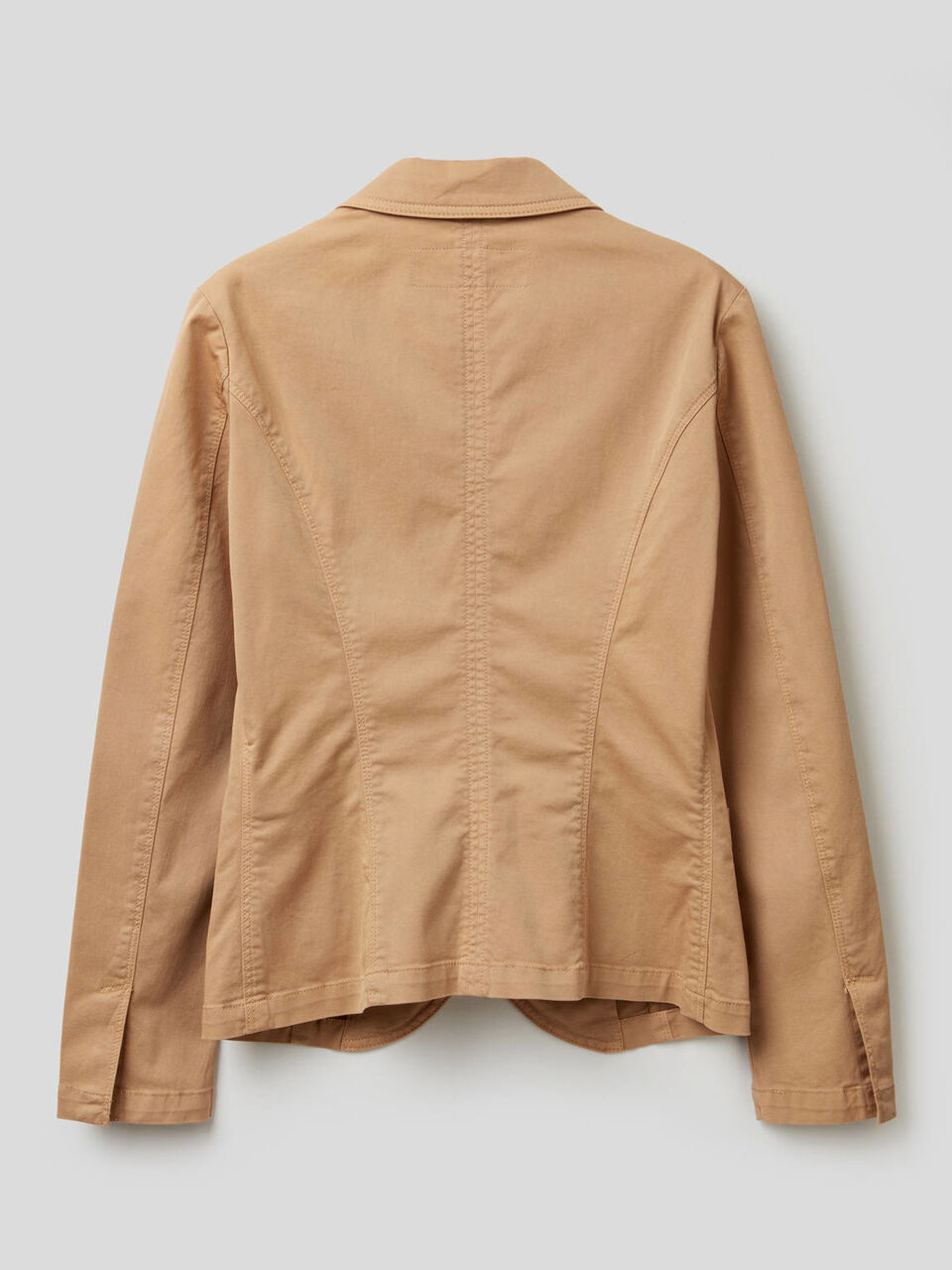 Taillierter Blazer aus stretchiger Baumwolle image number 2