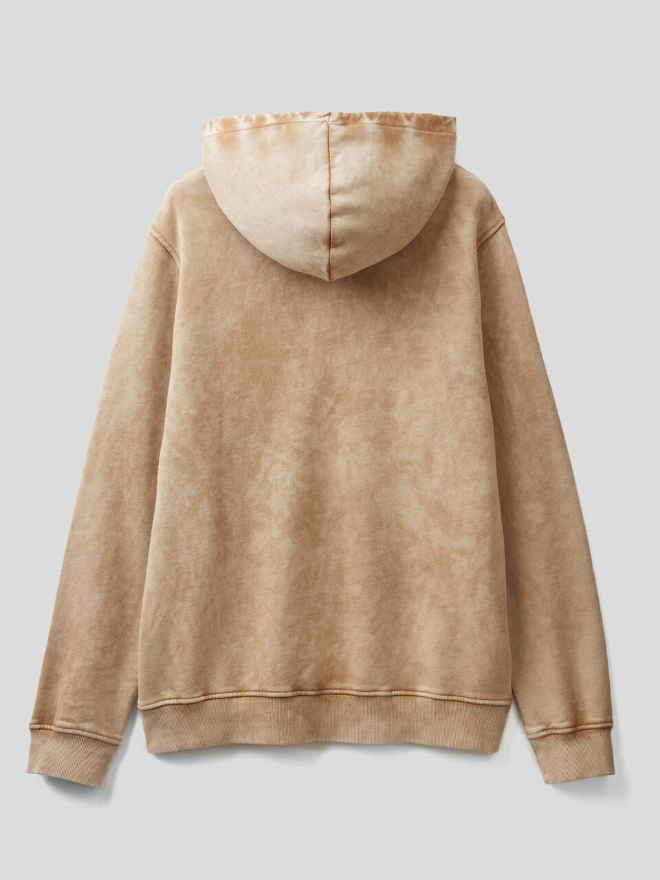 Sweatshirt in 100% Baumwolle mit Batikmuster image number 2