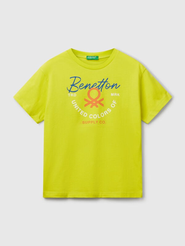 T-Shirt mit Logo Jungen