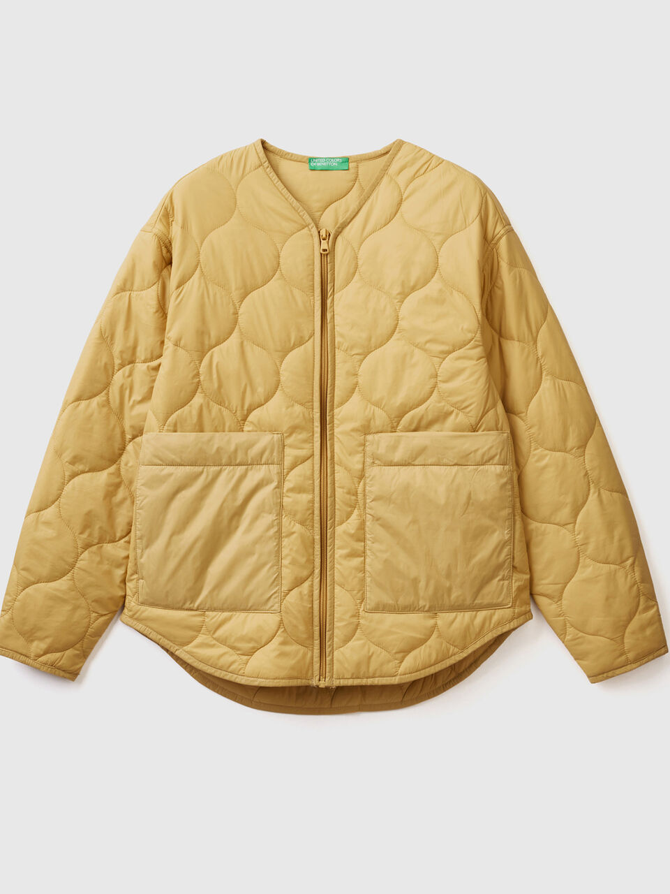 Daunenjacke mit Wattierung aus recycelter Watte image number 1