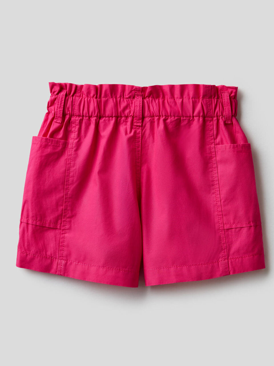 Paperbag-Shorts aus 100% Baumwolle image number 2