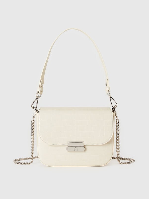 Be Bag klein creme mit Kokosnuss-Print Damen