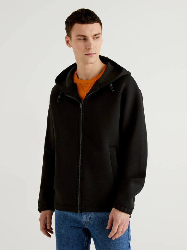 Jacke aus Neopren mit Kapuze Herren