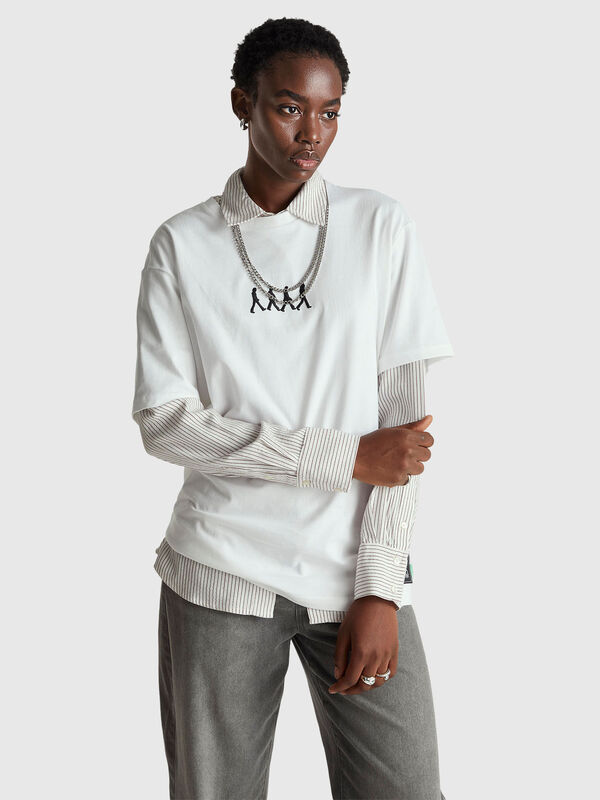 T-Shirt mit Beatles-Print