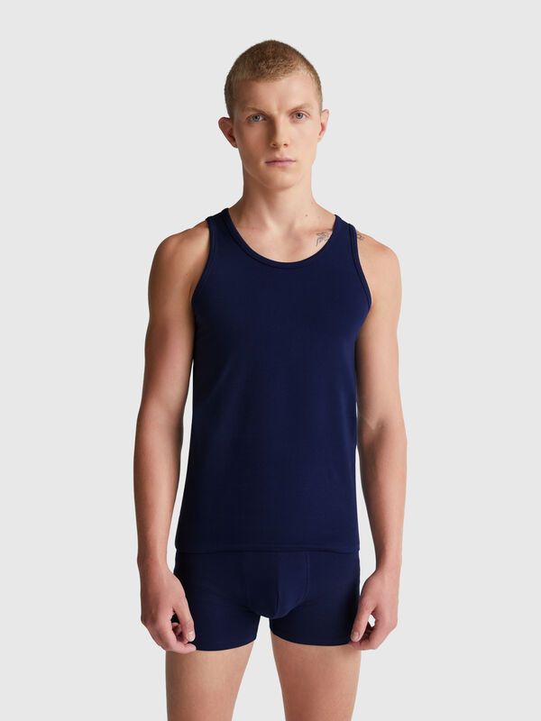 Tanktop aus Stretch-Baumwolle Herren