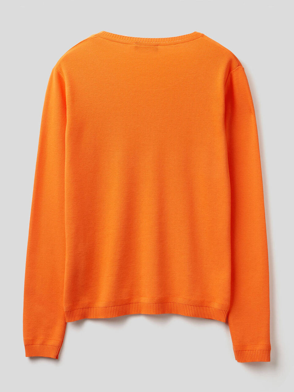 Pullover aus reiner Baumwolle mit Rundausschnitt image number 2