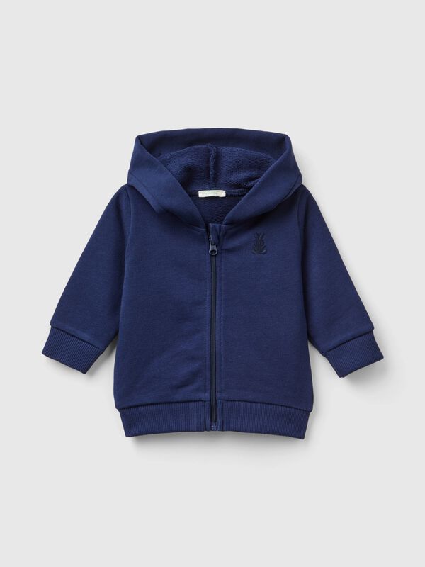 Kapuzenpulli aus Baumwolle Newborn