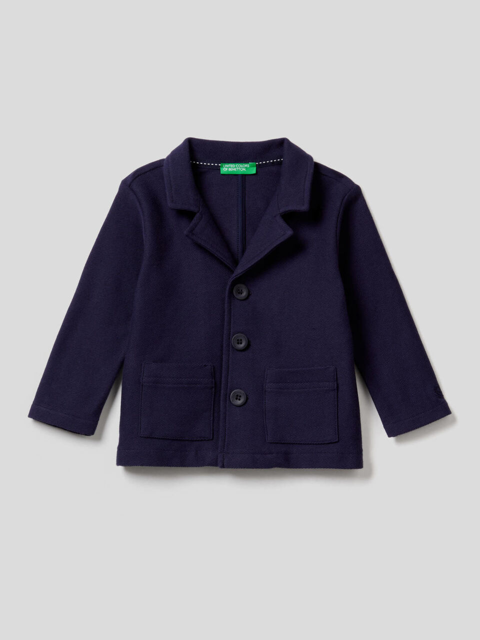 Blazer aus Sweatstoff in 100% Baumwolle image number 1