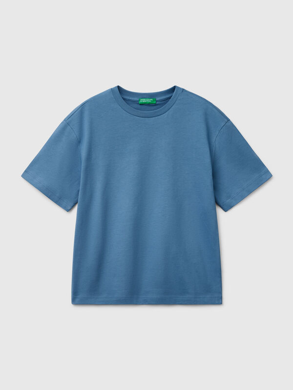 Kurzarm-T-Shirt aus Baumwolle Jungen