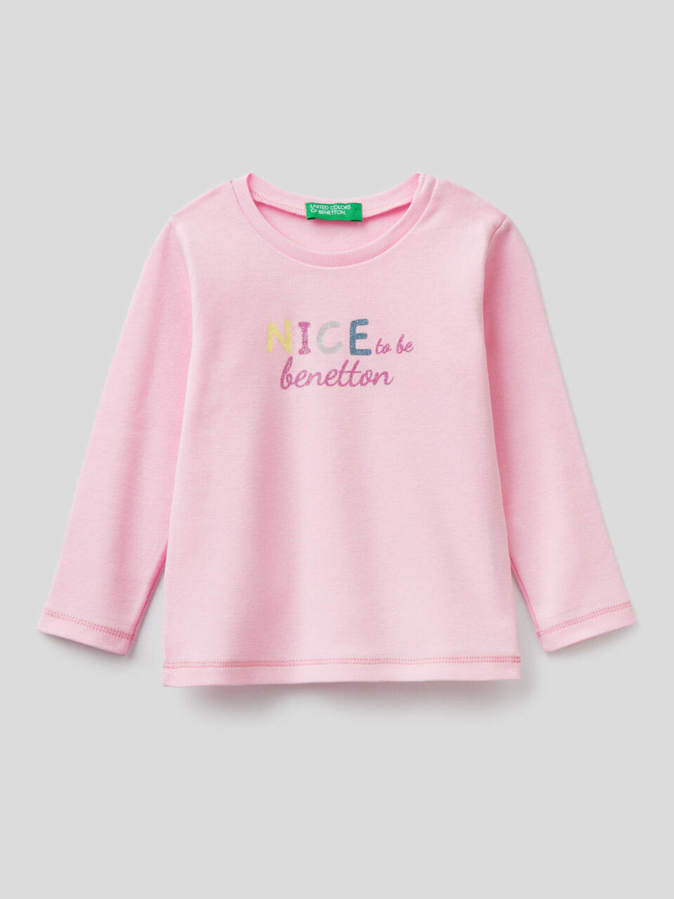 T-Shirt aus 100% Bio-Baumwolle mit langen Ärmeln image number 1