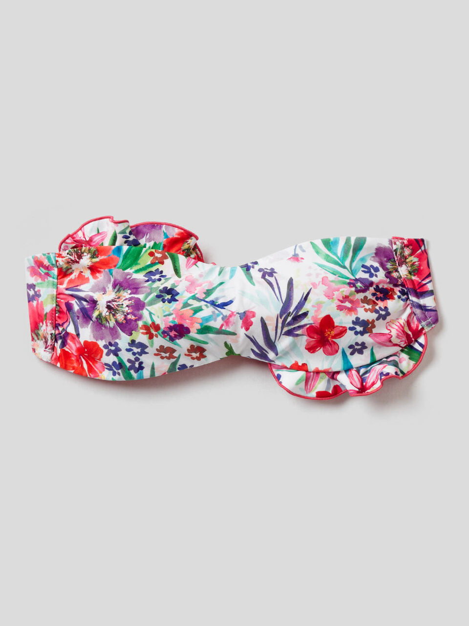 Bandeau-BH mit Blumenprint image number 1