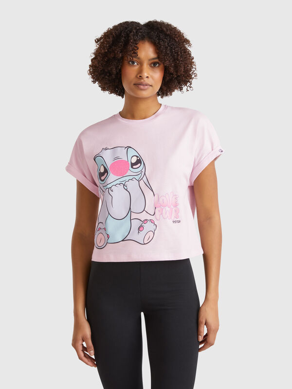 Lilo & Stitch ©Disney T-Shirt mit kastiger Passform Damen