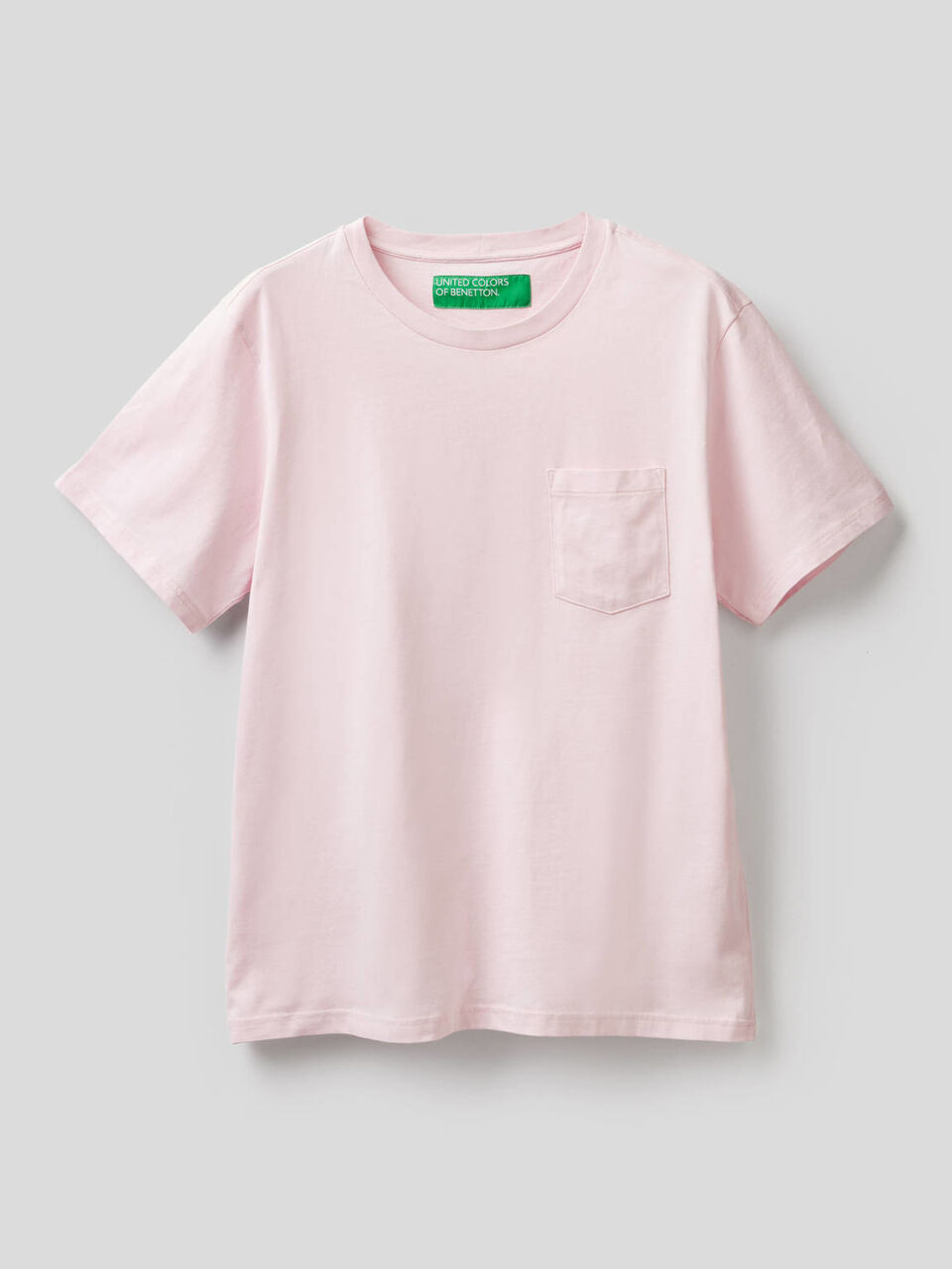 T-Shirt aus 100% Baumwolle mit Tasche image number 1