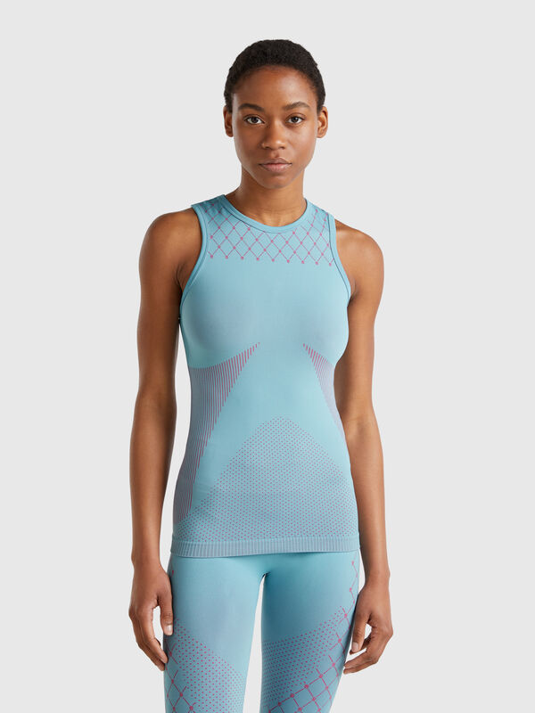 Nahtloses Sport-Tanktop Damen