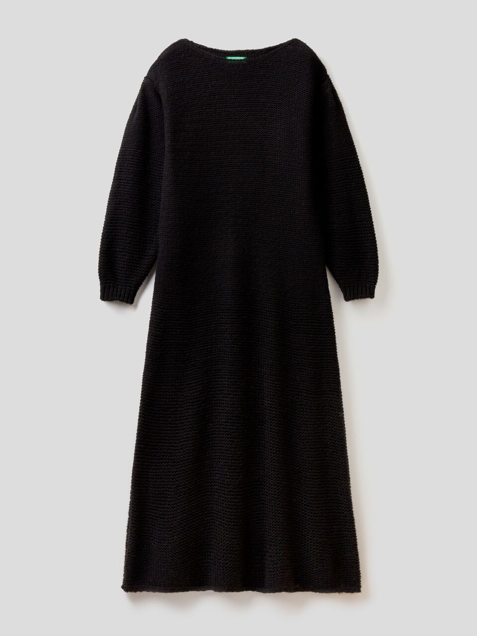 Maxi-Kleid aus Strick in einer Wollmischung image number 1