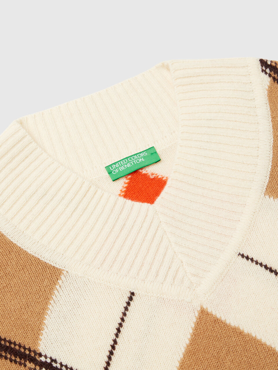 V NECK SWEATER L/S Damen image number null