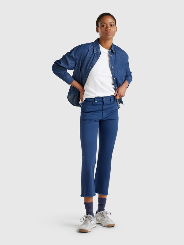 Kurze Hose mit fünf Taschen Damen
