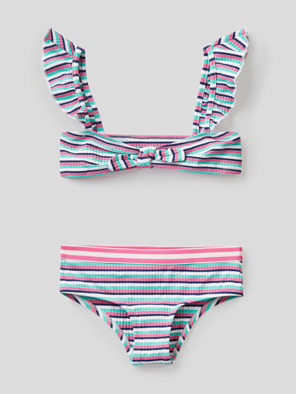 Bikini mit Streifen image number 1