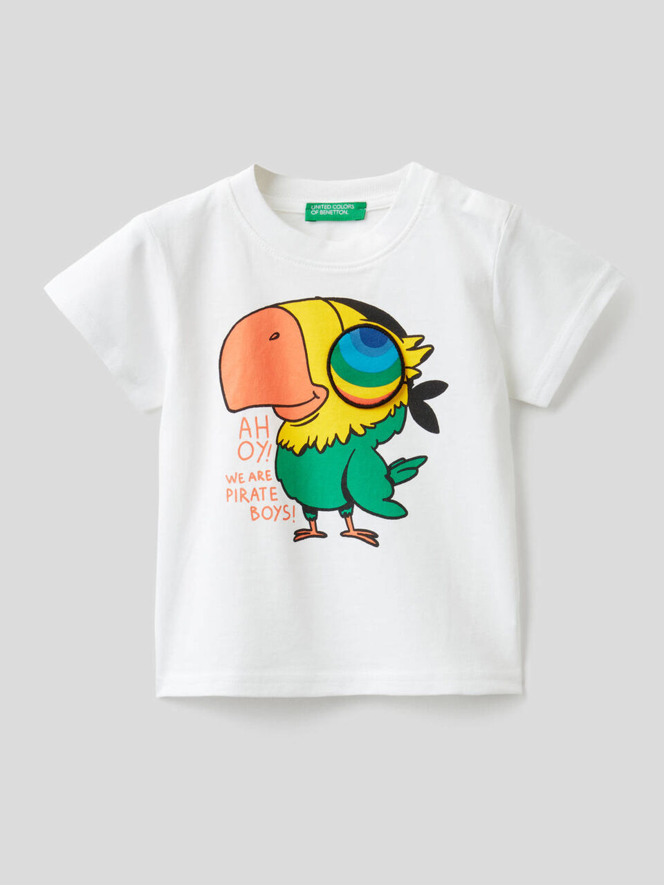 T-Shirt aus Baumwolle mit Print image number 1