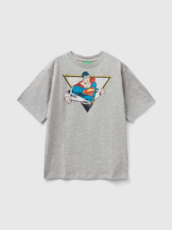 T-Shirt ©&™ DC Comics Batman in Grau-Melange Jungen