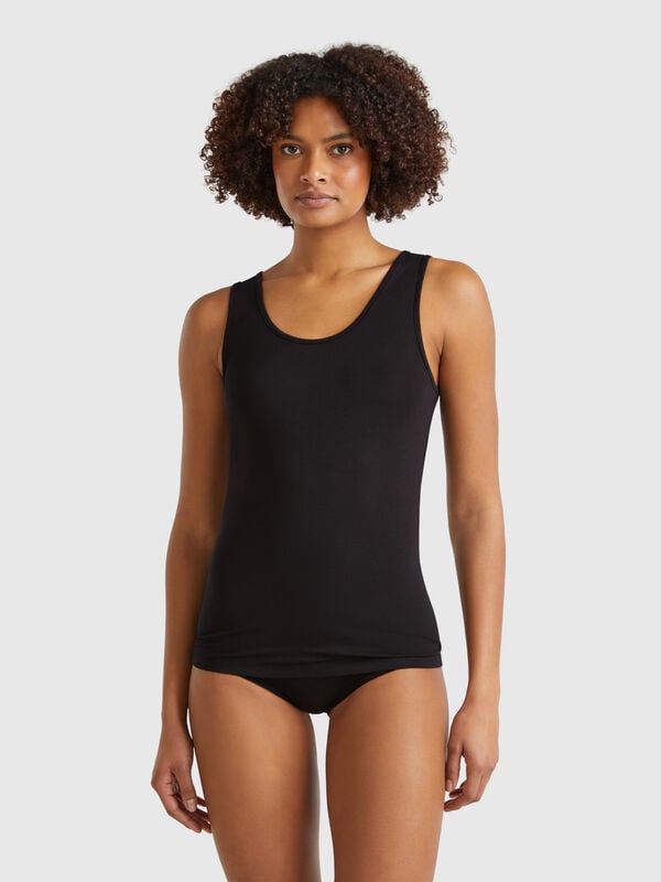 Stretch-Tanktop aus Modal® Tencel™ Damen