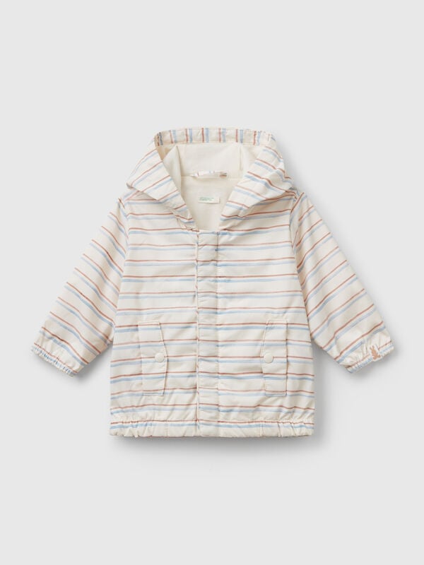 Gestreifte Print-Jacke Newborn