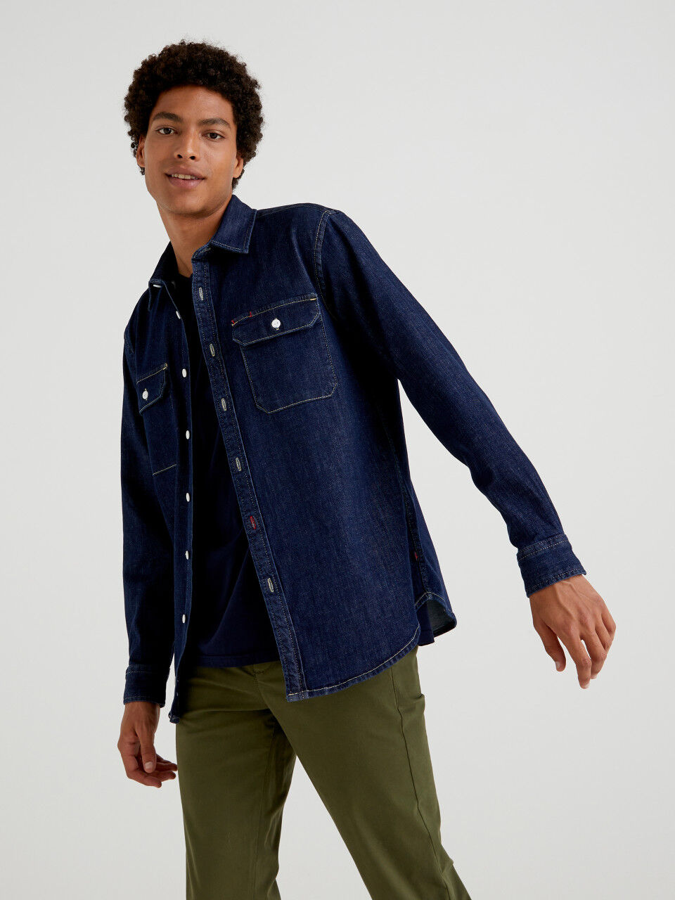 Benetton Shorts jeans HERREN Jeans Basisch Rabatt 95 % Dunkelblau XL 