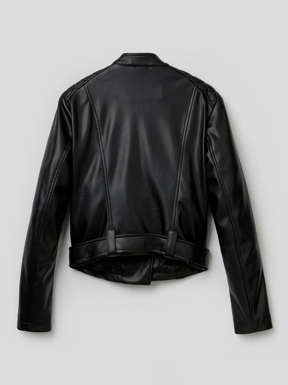 Bikerjacke mit Gürtel image number 2