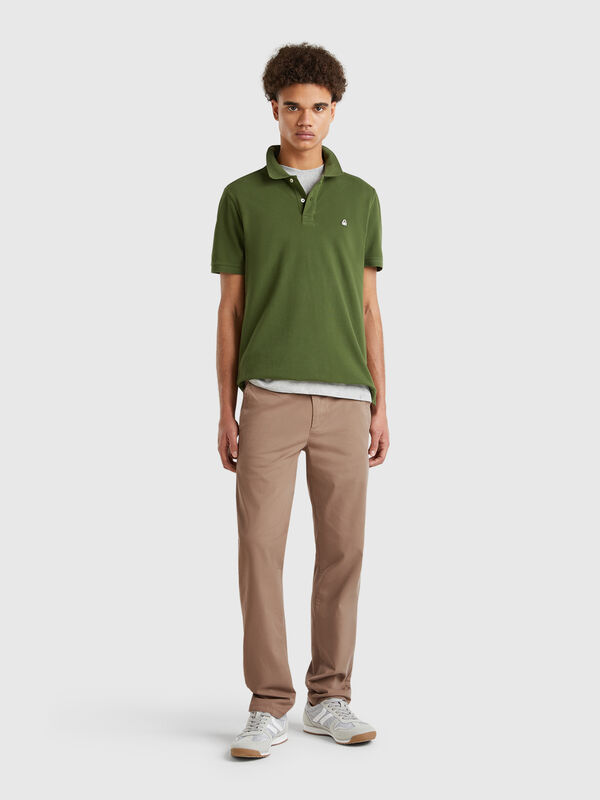 Chino slim fit in Taubengrau Herren