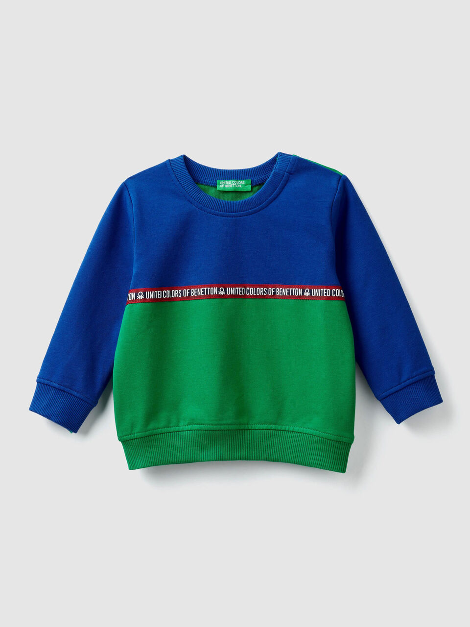 Sweatshirt mit Farbblöcken image number 1