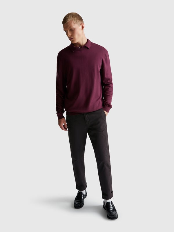 Slim Fit Chinos aus Baumwolle Herren