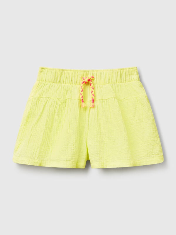 Leichte Shorts mit Kordelzug Mädchen