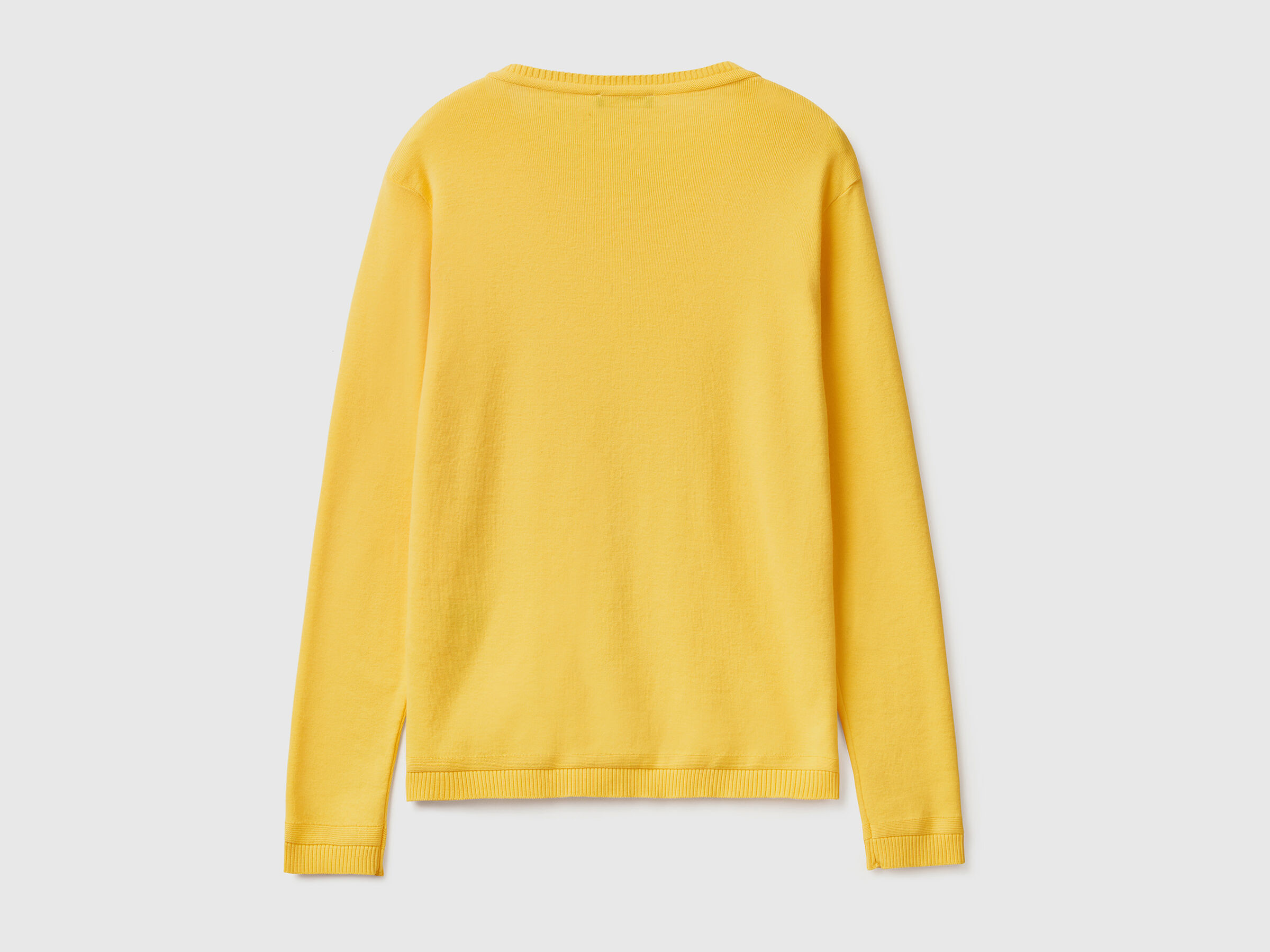Cardigan mit rundem Ausschnitt aus reiner Baumwolle image number 5