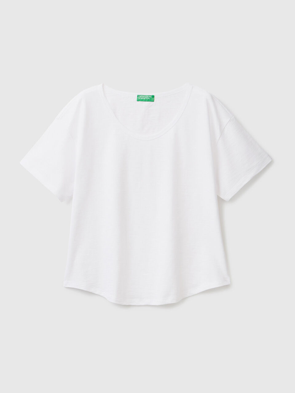 T-Shirt aus leichter Baumwolle mit kurzen Ärmeln image number 1