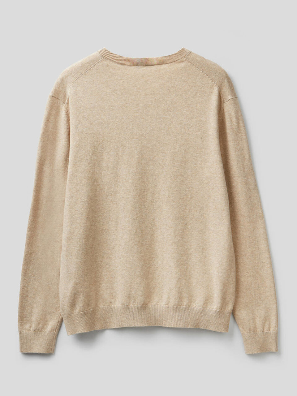 Pullover mit V-Ausschnitt in einer Baumwollmischung image number 2