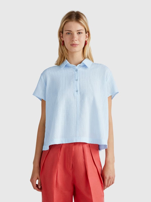 Leichtes Kurzarmshirt Damen