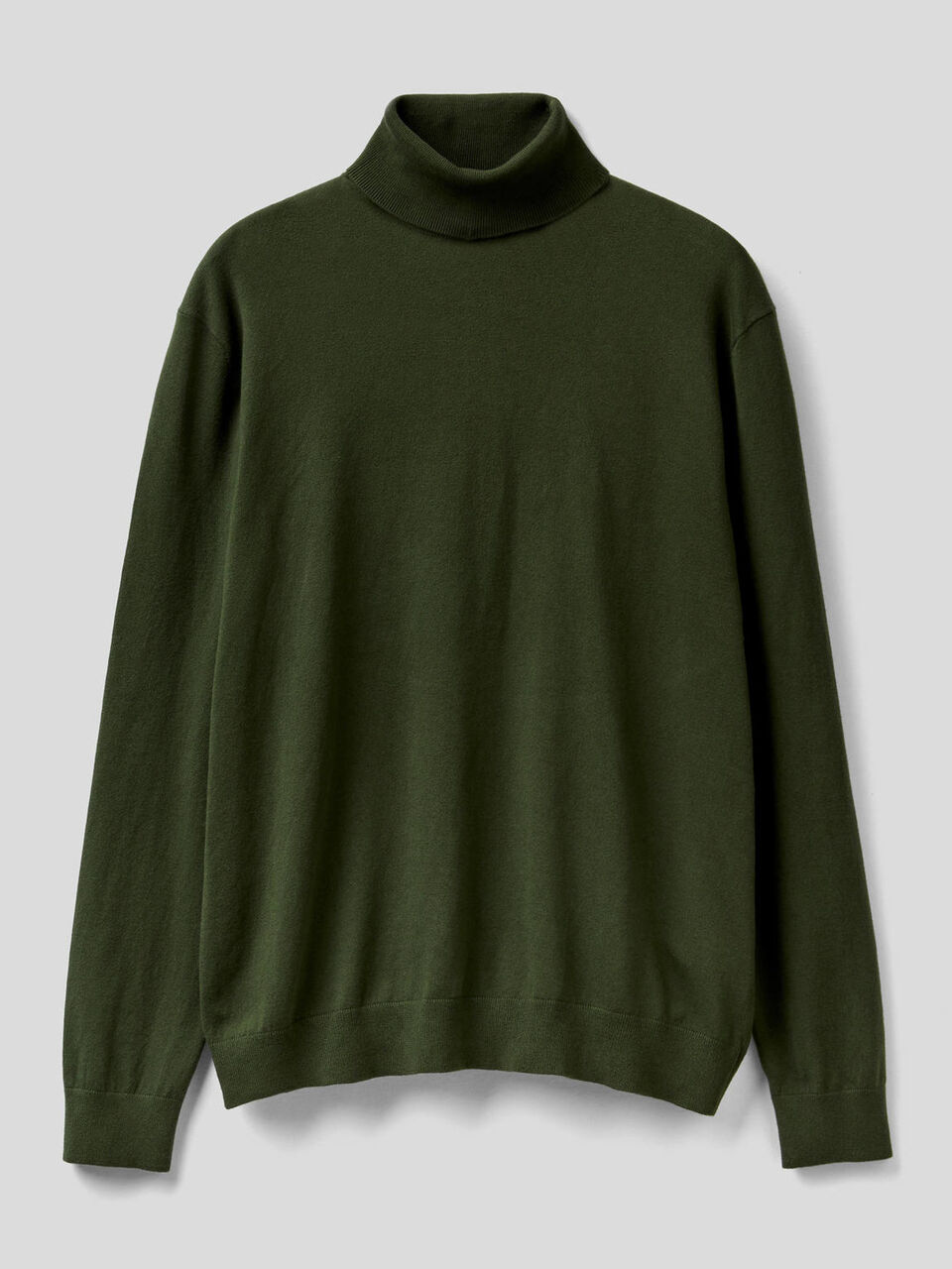 Rollkragenpullover in einer stretchigen Baumwollmischung image number 1