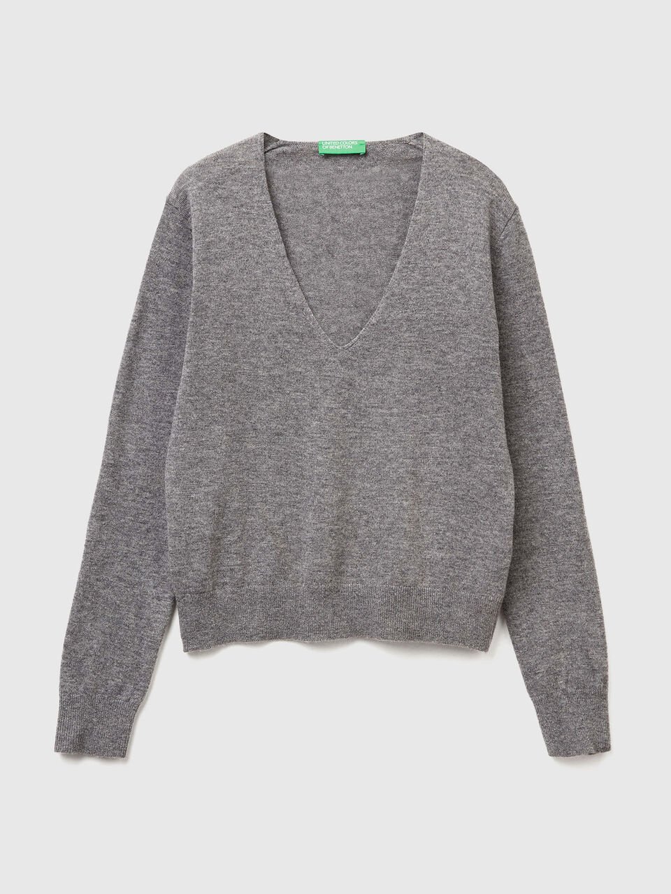 V NECK SWEATER L/S Damen image number 1