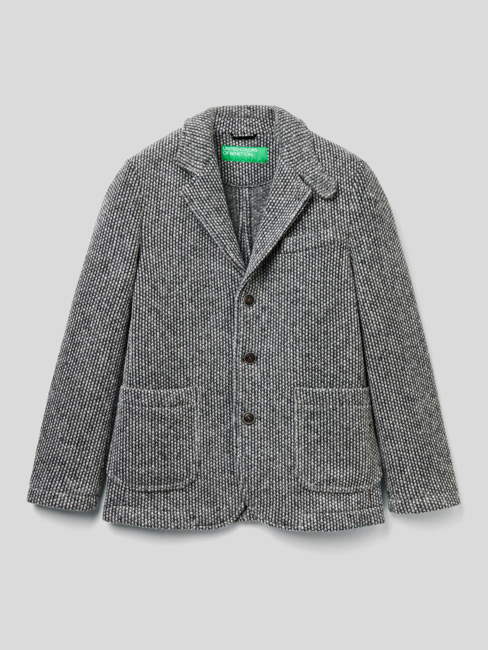 Jacke in einer Wollmischung image number 1