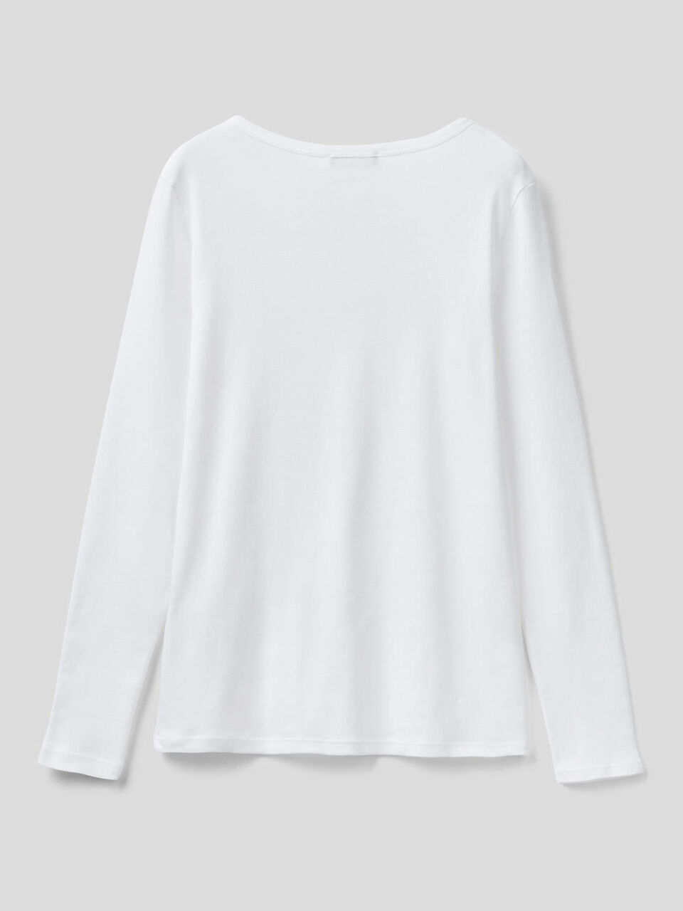 T-Shirt aus 100% Baumwolle mit langen Ärmeln image number 2