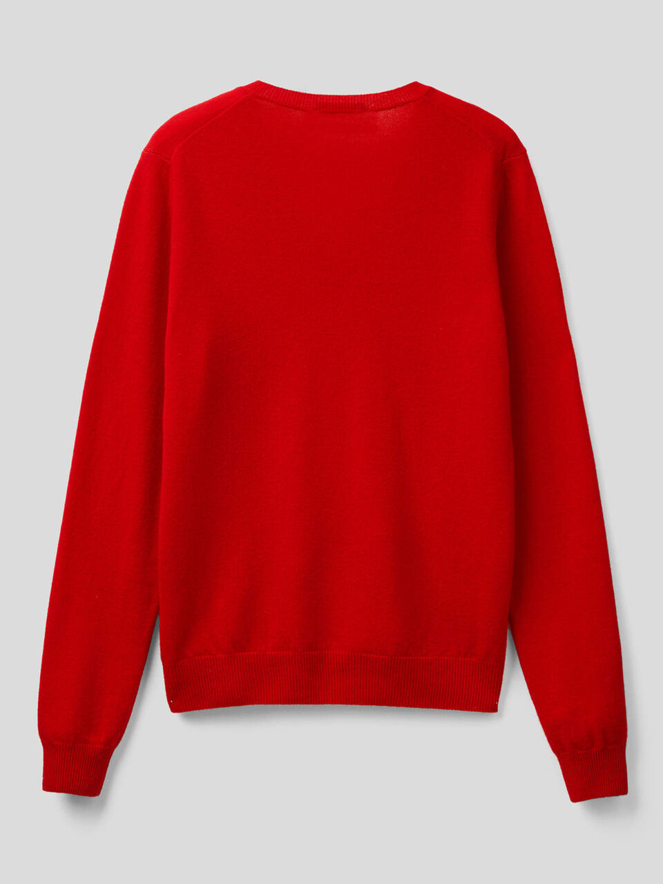 Pullover aus reiner Schurwolle mit V-Ausschnitt image number 2