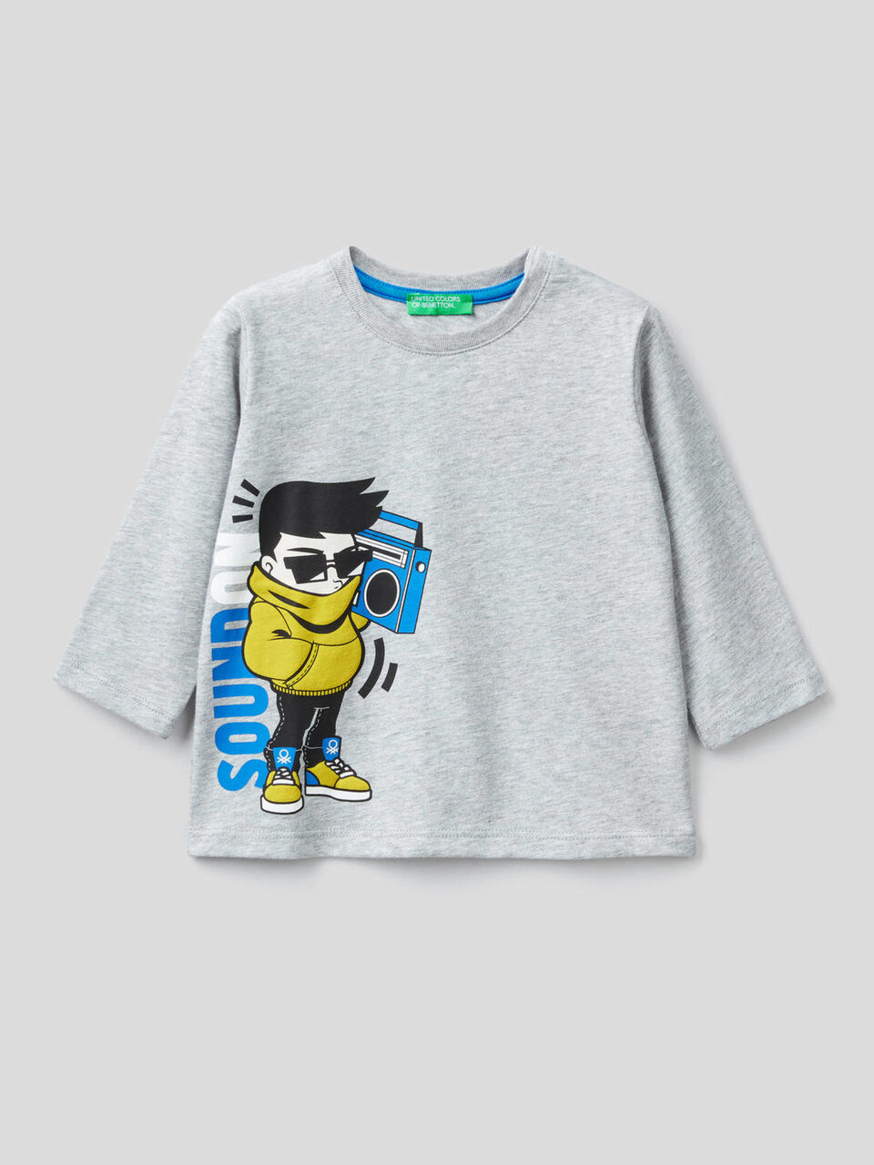 T-Shirt aus Bio-Baumwolle mit Print image number 1