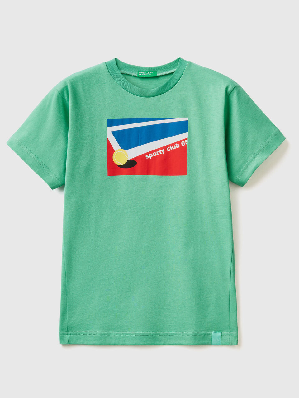 T-Shirt mit Tennisprint image number 1