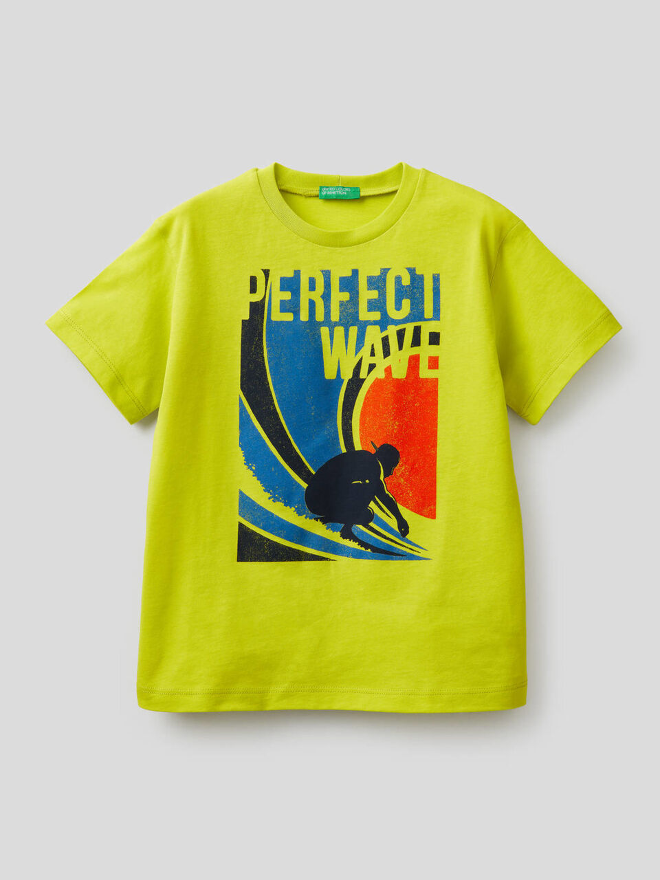 T-Shirt aus reiner Baumwolle mit Print image number 1