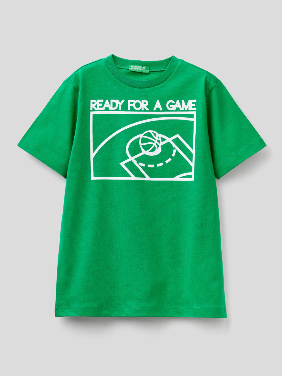 T-Shirt aus reiner Baumwolle mit Print image number 1