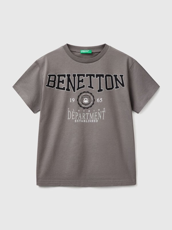 Kurzarm-T-Shirt aus 100% Baumwolle Jungen