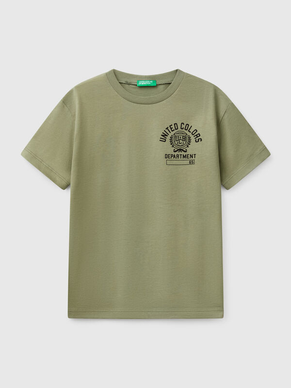 Kurzarm-T-Shirt aus 100% Baumwolle Jungen