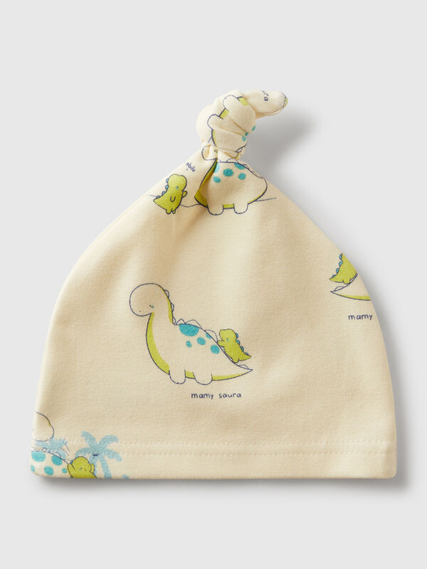 Bedruckter Hut mit Knoten Newborn