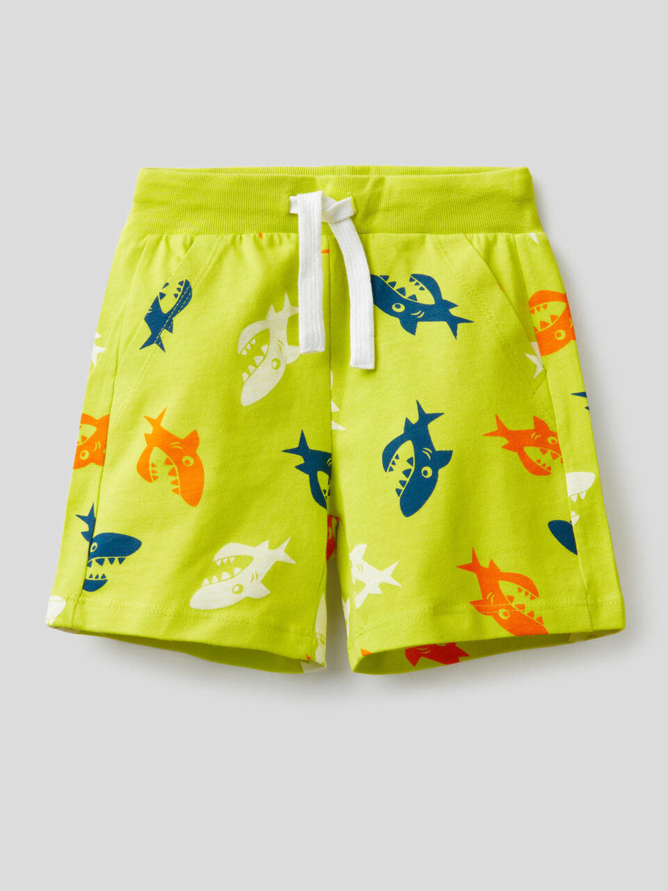 Bedruckte Shorts aus 100% Baumwolle image number 1