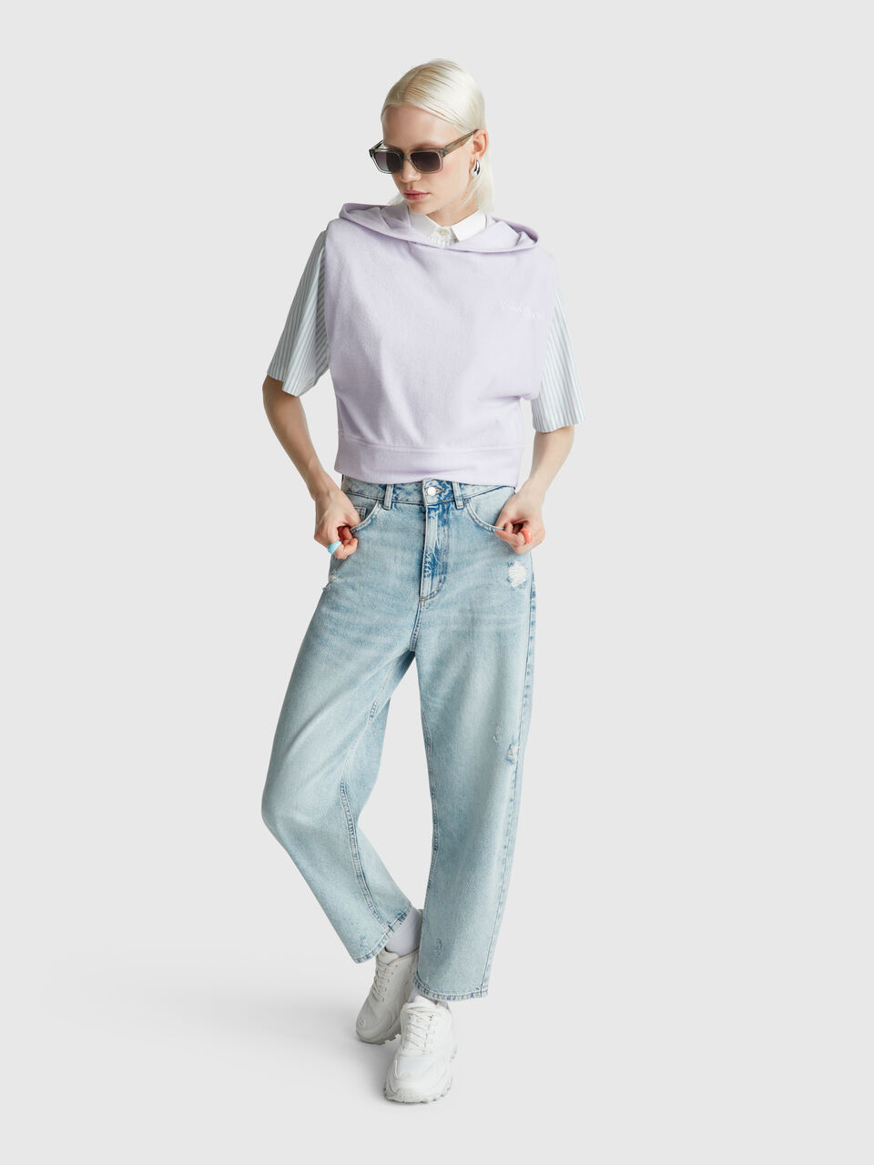 PULLOVER W/HOOD Damen image number null